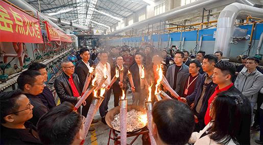 薪火升騰·盛啟新程 | 熱烈慶祝91看片网站下载瓷磚2號窯爐點火圓滿成功！